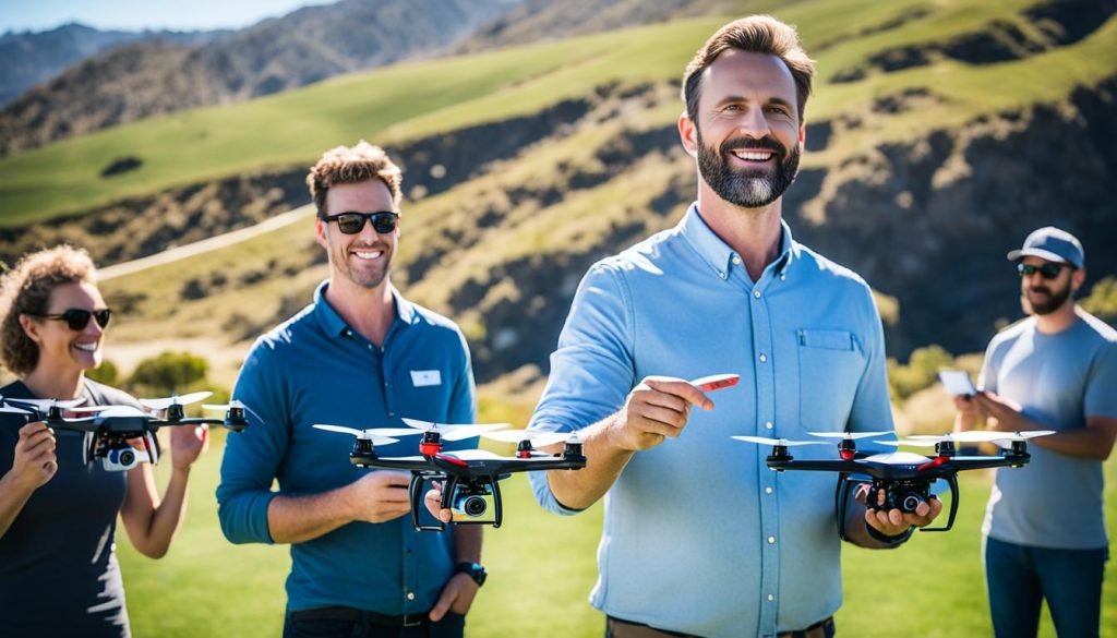 Drone pilot training in California