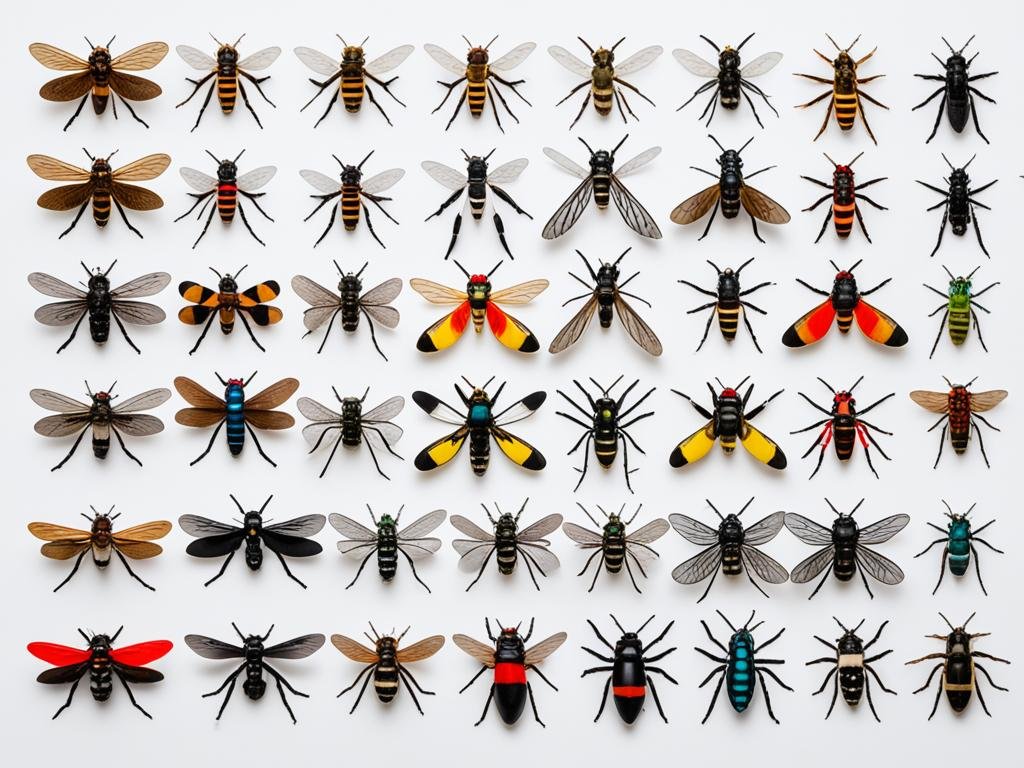 Drone fly identification visual guide