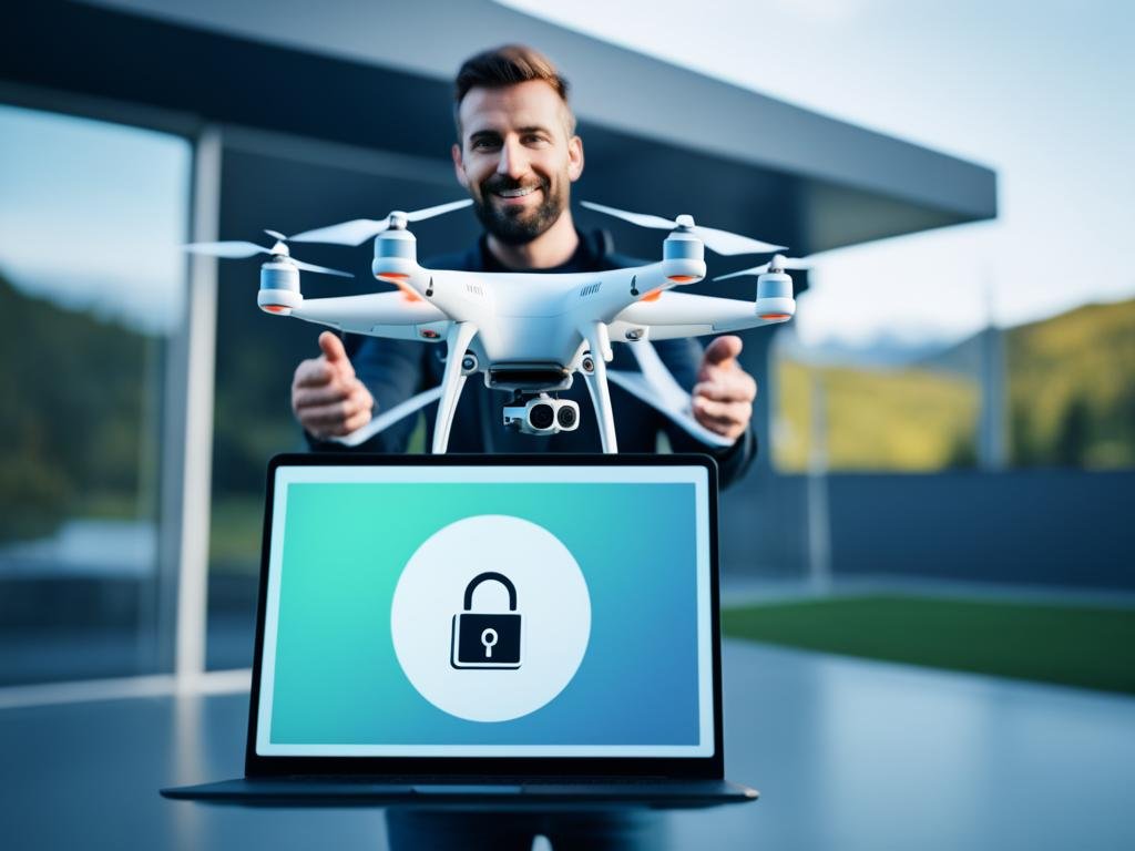 Securing drone ownership with account binding